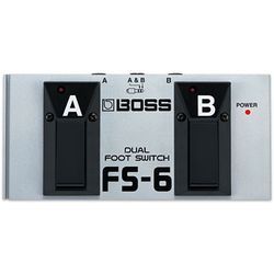 Boss FS-6  Footswitch педаль, двойной переключатель
