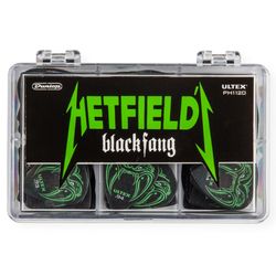 Dunlop PH1120 James Hetfield Blackfang Display  коробка с медиаторами, 073, 094, 114 - 36 шт, 108 шт