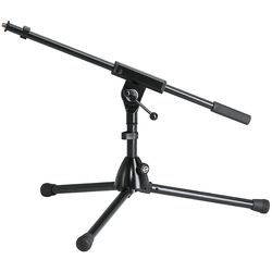 K&M 25910-300-55  микрофонная стойка "журавль", низкая, чёрная, 280 мм
