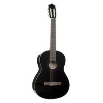 Yamaha C40 BL  гитара классическая, 4/4, корпус - меранти, верхняя дека - ель, цвет - черный.