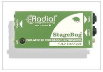 Radial SB-2  пассивный ди-бокс для баса, акустики и клавиш