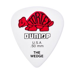 Dunlop 424R050 Tortex Wedge 72Pack  медиаторы, толщина 0.5 мм, 72 шт.