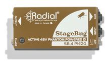 Radial SB-4  актив. ди-бокс для гитар с пьезо звукоснимателем, вход 6,3 Jack/выход XLRM