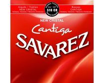 Savarez 510CR  New Cristal Cantiga Red standard tension струны для классической гитары, нейлон 