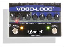 Radial Voco-Loco  напольный предусилитель для вокала и инструментов с петлей эффектов