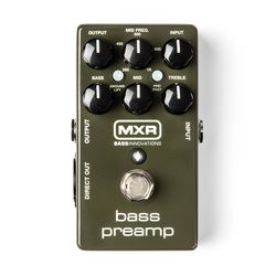 MXR M81 Bass Preamp  педаль басовый предусилитель