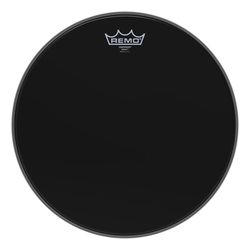 Remo BE-0014-ES  14" Ebony Emperor пластик для барабана чёрный, двойной