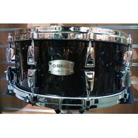 Yamaha AMS1460(SBL)  малый барабан 14"х6" клён/венге, 7 слоёв, 6,2 мм, цвет Solid Black