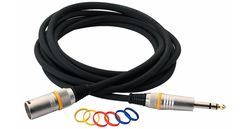 Rockcable RCL30386 D6 M BA  Кабель XLR(M)-стерео джек 1:4, балансный, 6 метров.