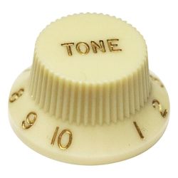 Hosco H-KVT-240TI  ручка потенциометра Tone, Strat, цвет vintage white