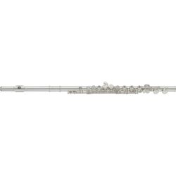 Yamaha YFL-212  флейта с Ми-мех, без резонаторов, не в линию, нейзильбер корпус и головка, посеребр