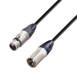 Adam Hall K5 MMF 0100 SALE  микрофонный кабель 5Star Superior XLR(F)-XLR(M) с разъёмами Neutrik, 1 м