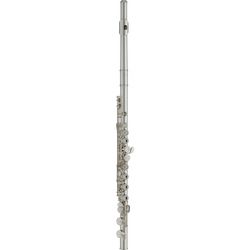 Yamaha YFL-412  флейта с Ми-мех, без резонаторов, не в линию, корпус и головка - серебро 925