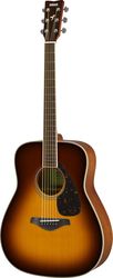 Yamaha FG820 BS  акустическая гитара, цвет Brown Sunburst