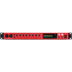 Focusrite Clarett+ 8Pre  Thunderbolt интерфейс, 18 входов/20 выходов.