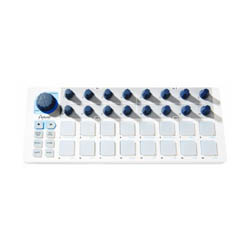 Arturia BeatStep  USB MIDI контроллер, позволяет запускать клипы в Ableton Live, а также проигрывать
