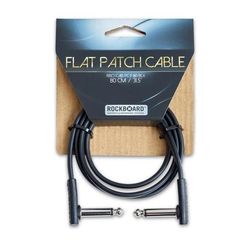 Rockboard RBO CAB PC F 80 BLK  Кабель для коммутации гитарных эффектов, 80 см, чёрный