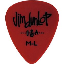 Dunlop 479RML Poly Medium Light 72Pack  медиаторы, medium light, красный, 72 шт.