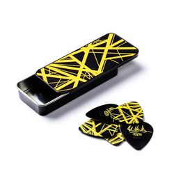 Dunlop EVHPT04 Eddie Van Halen VH II Pick Tin  сувенирный набор мед-ров в пенале, толщина 0.6 мм.