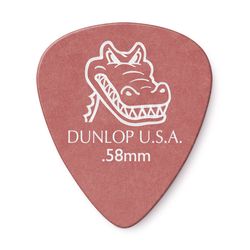 Dunlop 417R058 Gator Grip Standard 72Pack  медиаторы, толщина 0.58 мм, 72 шт.