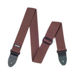 Dunlop D2701BR Ribbed Cotton Chocolate SALE  гитарный ремень хлопковый тканый, рельефный, "шоколадны