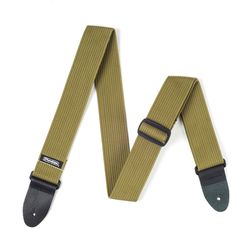 Dunlop D2701OL Ribbed Cotton Olive Green SALE  гитарный ремень хлопковый тканый, рельефный, оливковы