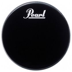 Pearl PTH-22PL  резонаторный пластик для бас барабана 22", лого Pearl, чёрный