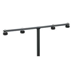 K&M 23600-300-55  держатель для 4 микрофонов, чёрный