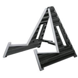 K&M 17591-000-55  стойка для акустической гитары Wave 10, 0,5 кг, черная