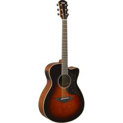 Yamaha A1M TBS  электроакустическая гитара, задняя дека и обечайка из махагоне, цвет TBS