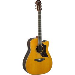 Yamaha A3R VNAT ARE  электроакустическая гитара, задняя дека массив палисандра, цвет Vintage Natural