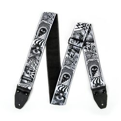 Dunlop ILD04 I Love Dust Skulls  ремень гитарный