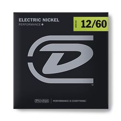 Dunlop DEN1260 Electric Nickel Performance+  струны для электрогитары, никель, 12-60