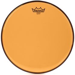 Remo BE-0314-CT-OG  14" Emperor Colortone, пластик для барабана прозрачный, двойной, оранжевый