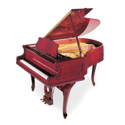 Petrof P 173 Breeze Chippendale (3281)  рояль, длина 173, красное дерево, полированное, золотая фурн