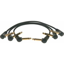 Klotz PP-AJJ0030  комплект кабелей для соединения педалей с угловыми разъемами 30 см