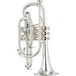 Yamaha YCR-8335GS  Корнет Bb проф., Серия Neo, раструб томпак 125.5мм, менз.11.9мм, посеребрённый