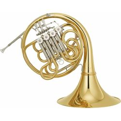 Yamaha YHR-671D  Валторна F/Bb проф., латунь, Geyer стиль, раструб съёмный M, рег. 4 вентиль, лак