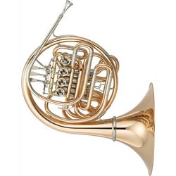 Yamaha YHR-869GD  Валторна F/Bb, серия Custom, томпак, раструб съёмный MS, 4 вентиля, механика, лак
