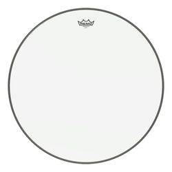 Remo BR-1324-00  24" Ambassador clear, пластик для бас барабана, прозрачный