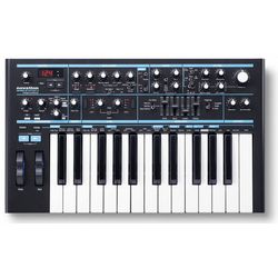 Novation Bass Station II  Аналоговый синтезатор, 25 клавиш, встроенная память на 64 пользовательских