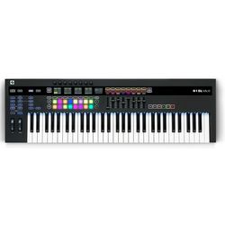 Novation 61 SL MK III  Миди-клавиатура, midi-контроллер 61 полувзвешенная клавиша, 16 RGB пэдов, 8 н
