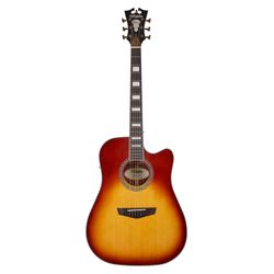 D'Angelico Premier Bowery ITB  электроакустическая гитара, дредноут,  цвет санберст