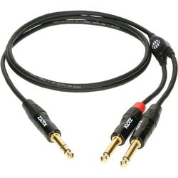 Klotz KY1-300  компонентный кабель стерео джек / 2 х моно джек, 3 м, позолоченные разъемы