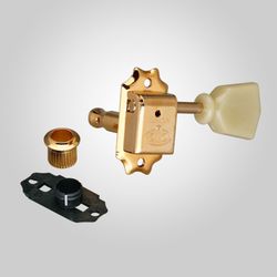 Gotoh SD510-SL-G-(L3+R3)  колки Vintage style, 3+3, золотистый, тюльпан (пластик)