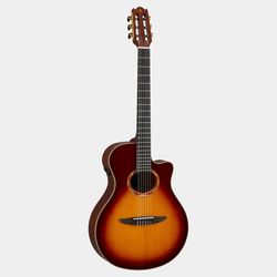 Yamaha NTX3 BS  Электроакустическая классическая гитара, верхняя дека из массива ситхинской ели