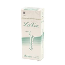 Rico RLC05HD  трости для баритон-саксофона жесткие, La Voz, (H), 5 шт.в пачке