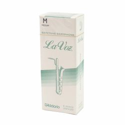 Rico RLC05MD  трости для баритон-саксофона средние, La Voz, (M), 5 шт.в пачке