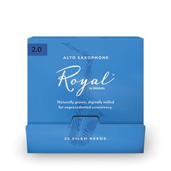 Rico RJB0120-B25  трости для альт-cаксофона, Royal (2), 25 шт.  в пачке