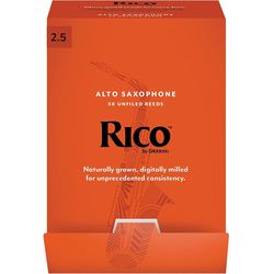 Rico RJA0125-B50  трости для альт-cаксофона, RICO (2 1/2), 50 шт.  в пачке